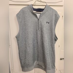Under Armour Men's Golf Loose Quarter-Zip Vest Size 2XL